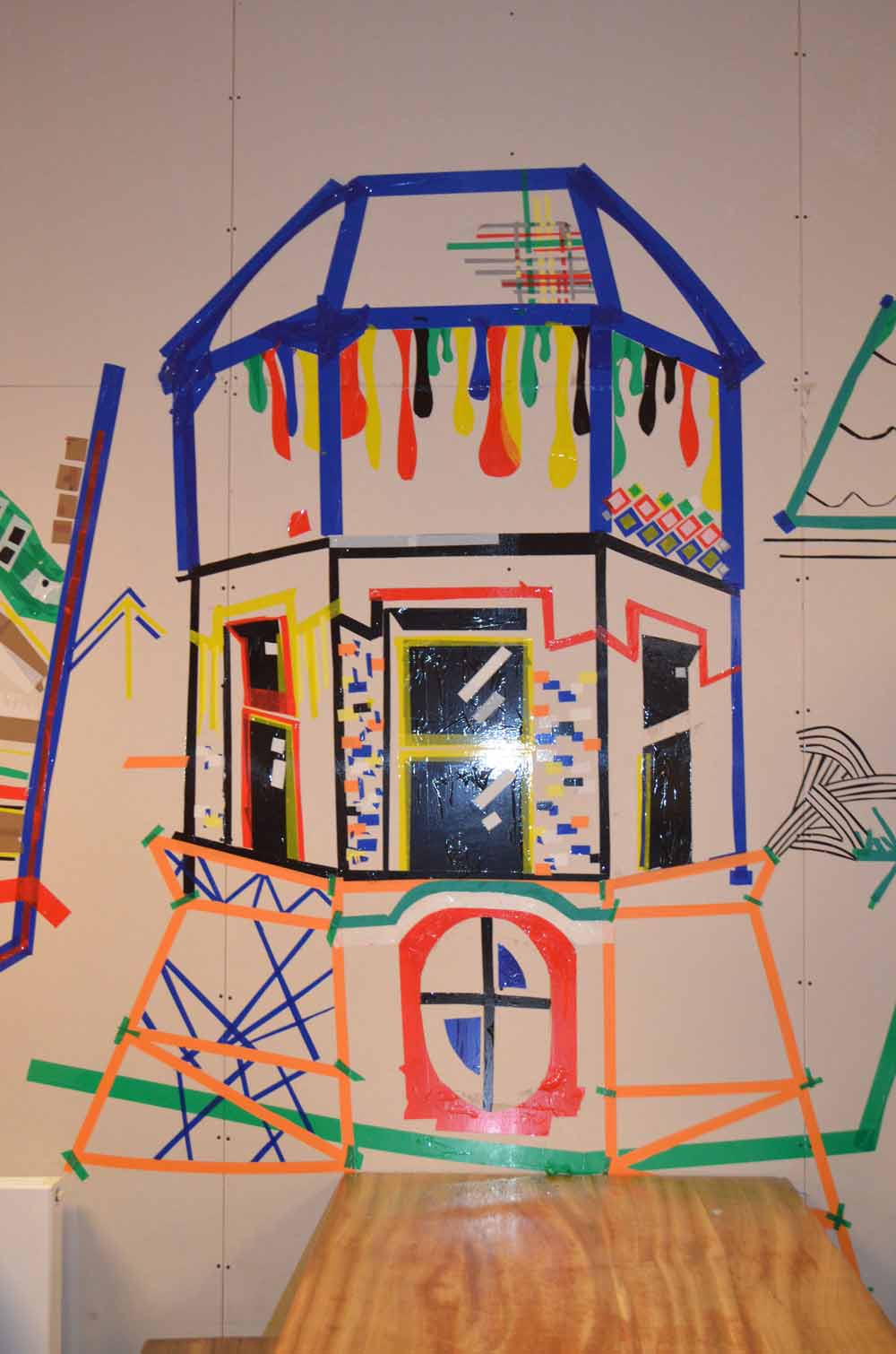 Tape House Murals 2015 - Dining Hall